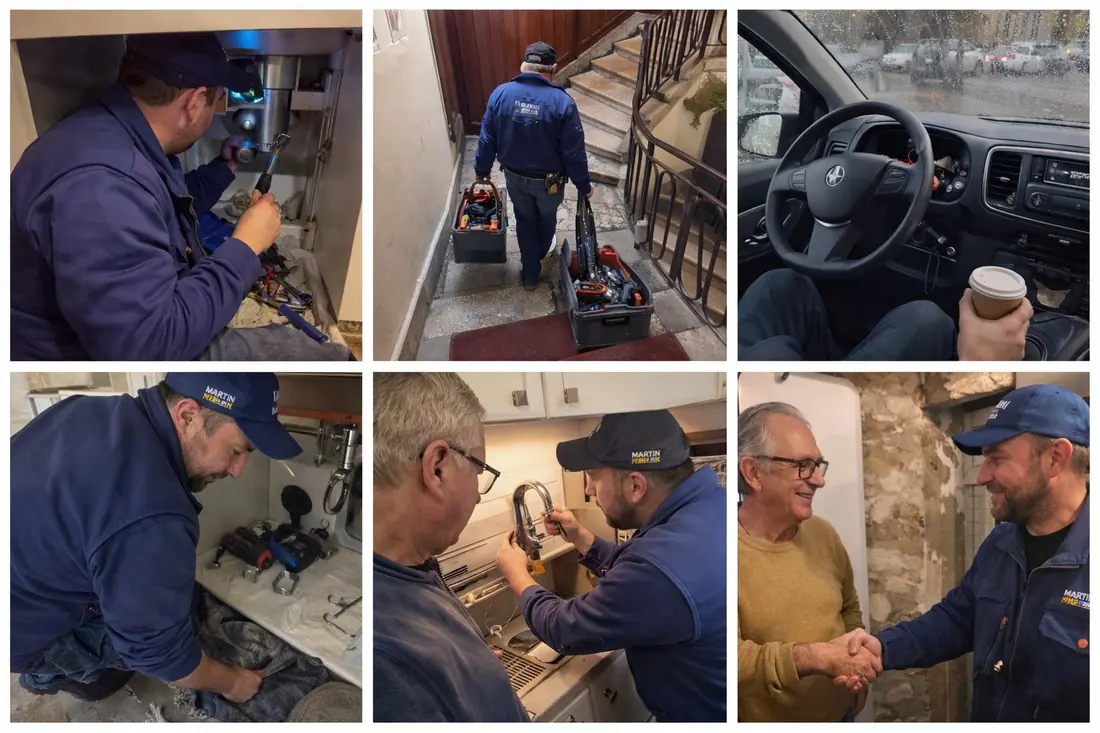 Plumbing work in Paris 8