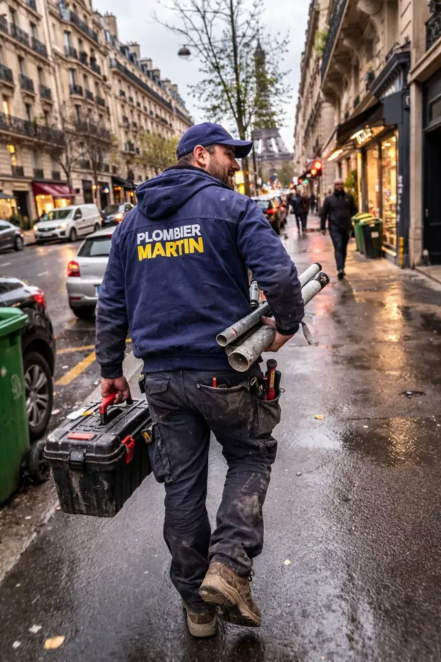 Dépannage plomberie d'urgence 24h/24 par Plombier Martin Paris 8